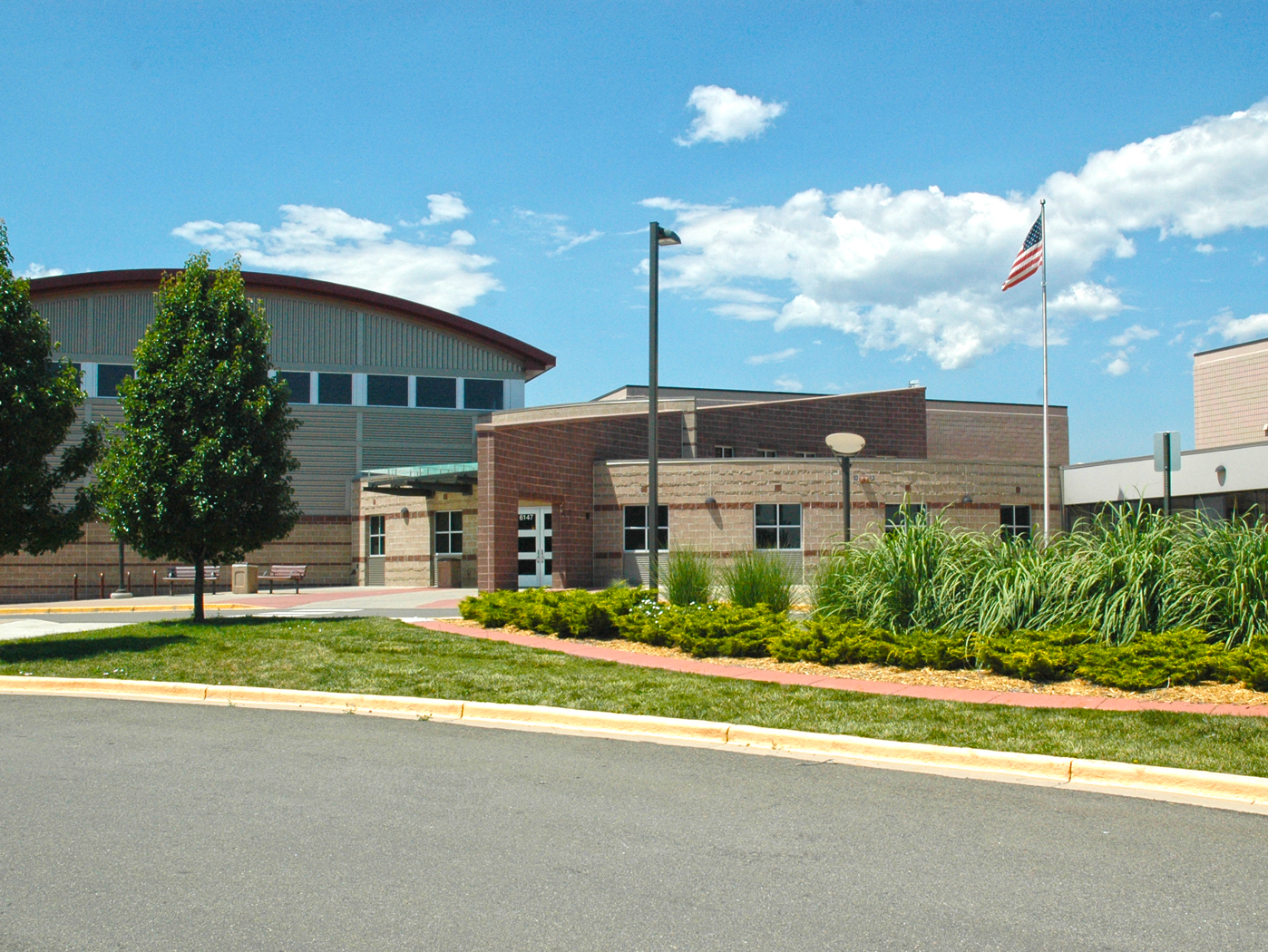 Lilley Gulch Recreation Center building.