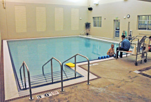 Warm Therapy Pool in Ridge Recreation Center