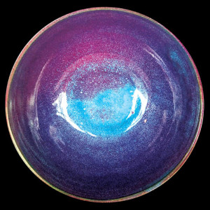 Colorful pottery bowl.