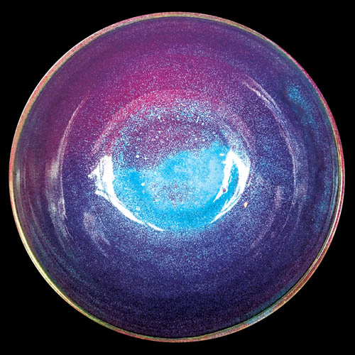Colorful pottery bowl.