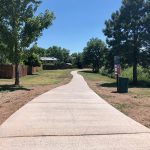 Trail improvements at Wingate South Park