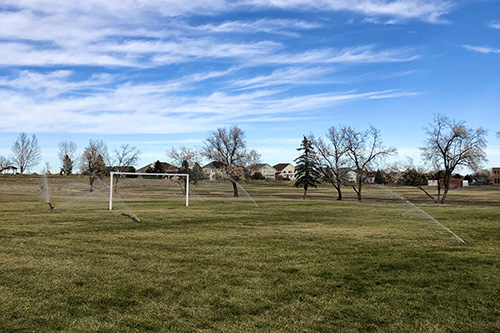 Site improvements at Christensen Meadows Park