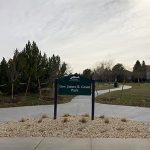 Park sign and new entryway into Governor James B. Grant Park