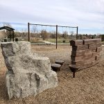 Playground features at Governor James B. Grant Park