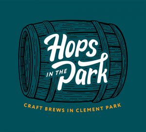 Hops in the Park - Craft Brews in Clement Park promotional image.