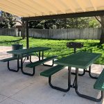 Park shelter at Dewy Haberman Park