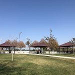 All Shelters in the Splash Park in Clement Park