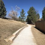 New sidewalks for Williamsburg 1 Park Trail.