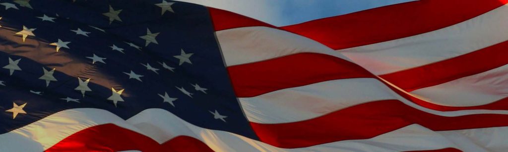 Image of the American flag.