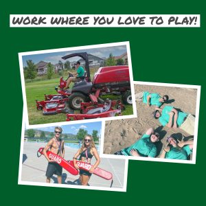 Foothills employees doing various jobs