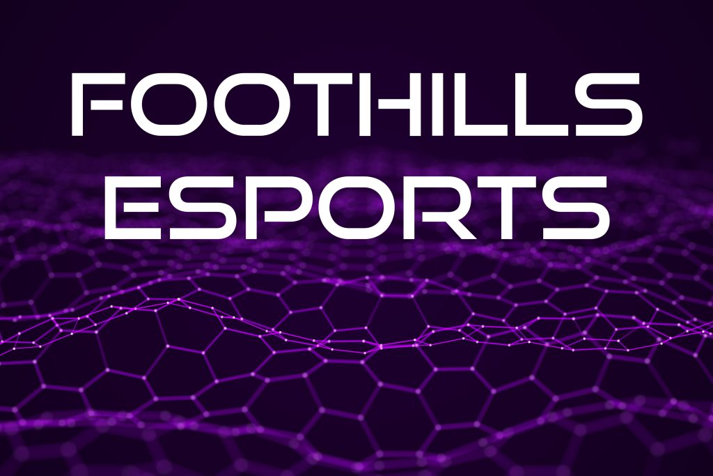 Foothills Esports on graphic background
