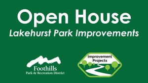 Open House for Lakehurst Park Improvements