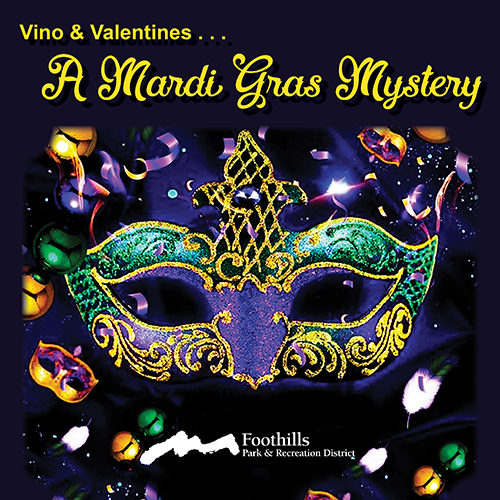 Vino & Valentines... A Mardi Gras Mystery advertisement